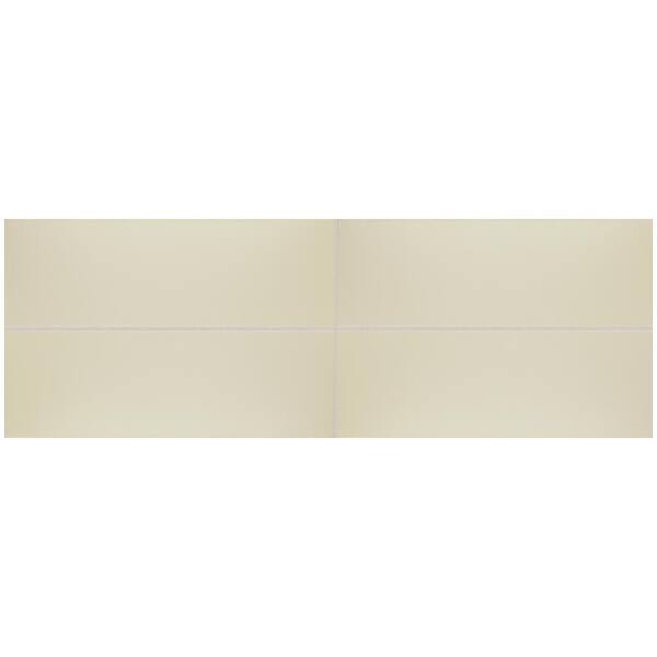 Daltile Restore Ivory 4 in. x 4 in. Glazed Ceramic Sample Tile