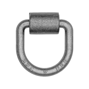 5/8 dia 3x3in D-Rings with Brackets