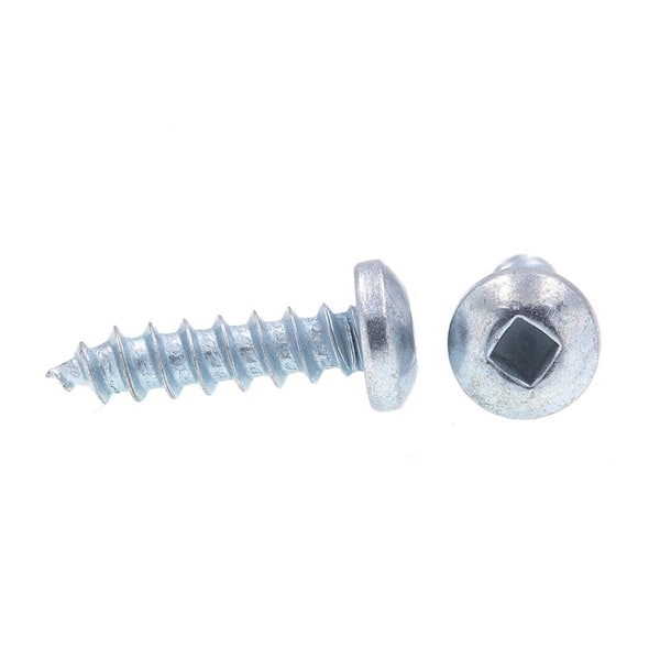 Prime-Line #10 x 3/4 in. Zinc Plated Steel With White Head Phillips Drive  Pan Head Self-Tapping Sheet Metal Screws (25-Pack) 9155231 - The Home Depot