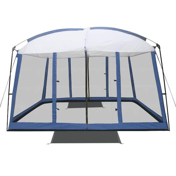 Screen house outlet canopy