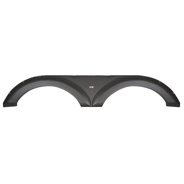 ICON Tandem Axle Fender Skirt FS4163 for Forest River-Twilight Gray Metallic