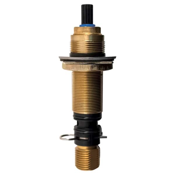 Pfister 900-007 5-1/4 in. Cold Valve Assembly for Widespread End Bodies for Thread Down Handle Assemblies