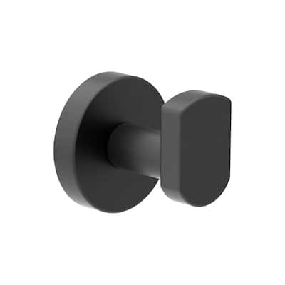 Symmons Dia Wall-Mounted Toilet Paper Holder in Matte Black 353TP-MB