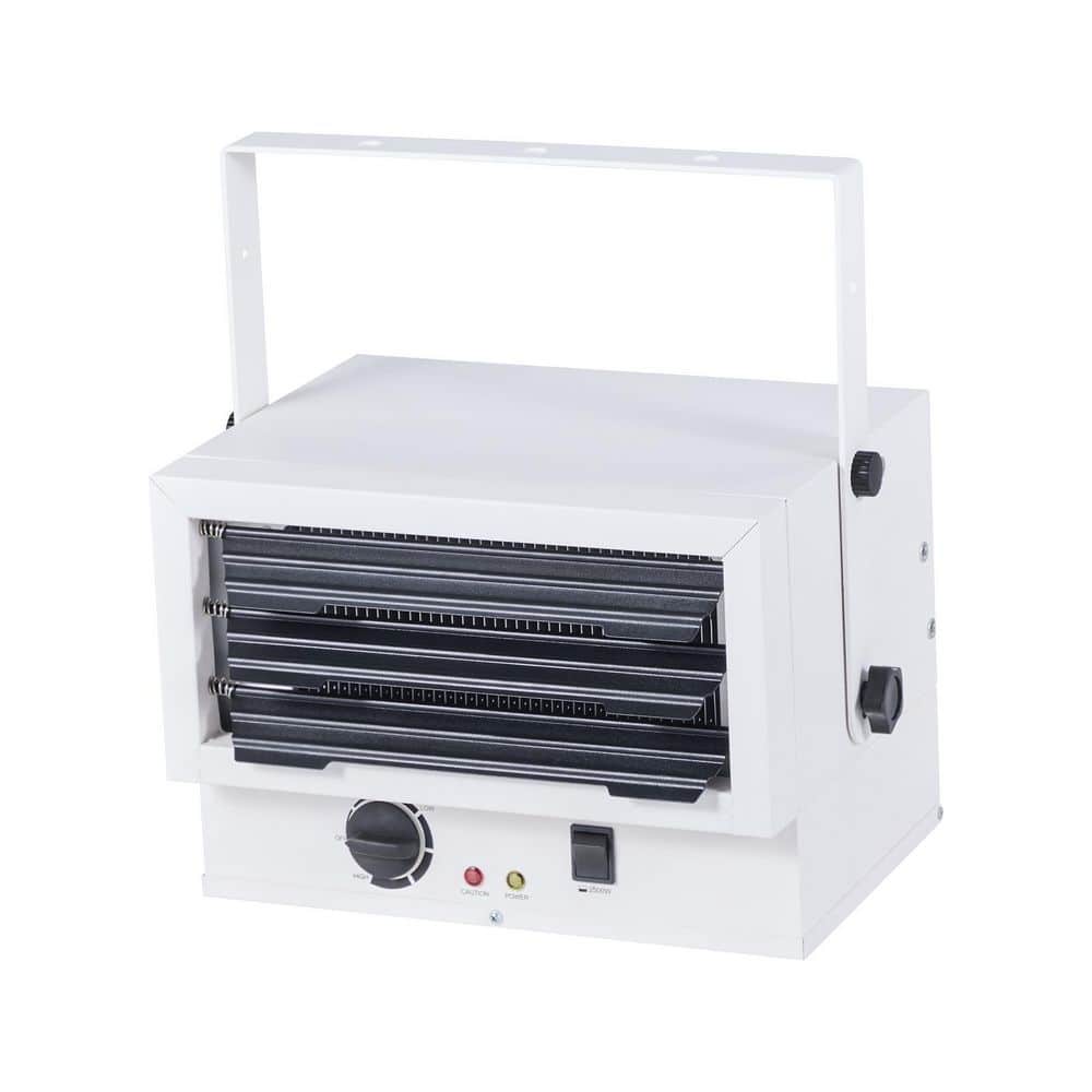 Electric Garage Heater, 5000-Watt (2500/5000W) Ceiling Mounted Shop Heater, 2 Settings and Overheat Protection price history on PriceWatchPro