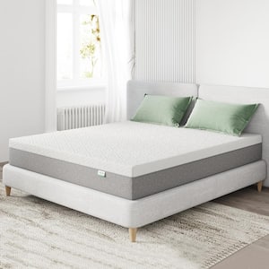 10 in. Support Cooling Medium to Firm Gel Memory Foam Tight Top Queen Mattress, Breathable and Hypoallergenic