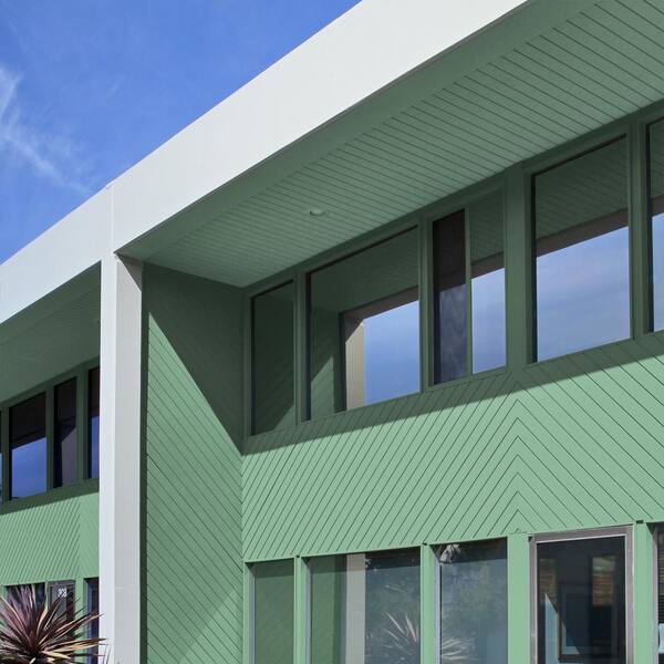 1 gal. #BIC-40 Veiled Chameleon Satin Exterior Paint