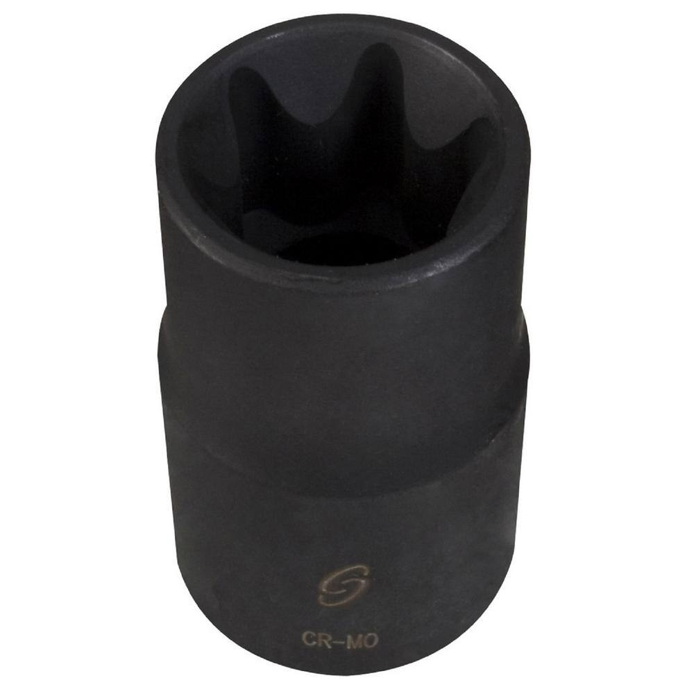 SUNEX TOOLS E24 1/2 in. Drive External Star Impact Socket