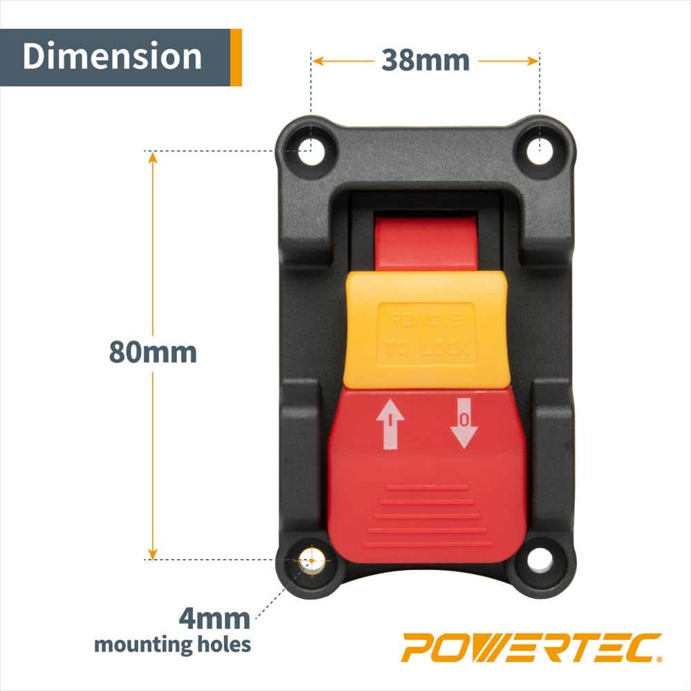 110/220V Power On/Off Switch For Table Saw Replacement Part Buy More and save! 