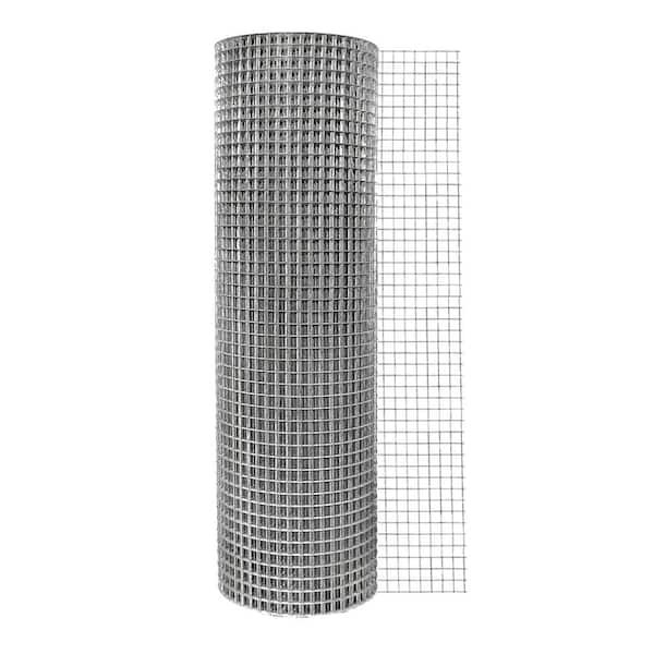 IRONRIDGE 48 in. H x 50 ft. L Welded Wire Fence with 1 in. x 1 in. Mesh