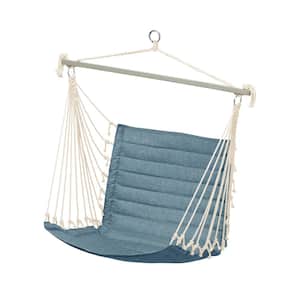 Duck Covers Weekend 27 in. Quilted Hammock Chair in Blue Shadow