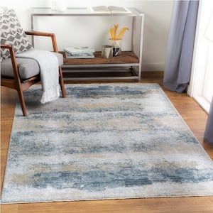 AnnHomeArt Abstract Particles Area Rug Runner Rug Modern Carpet 7'x3'3''