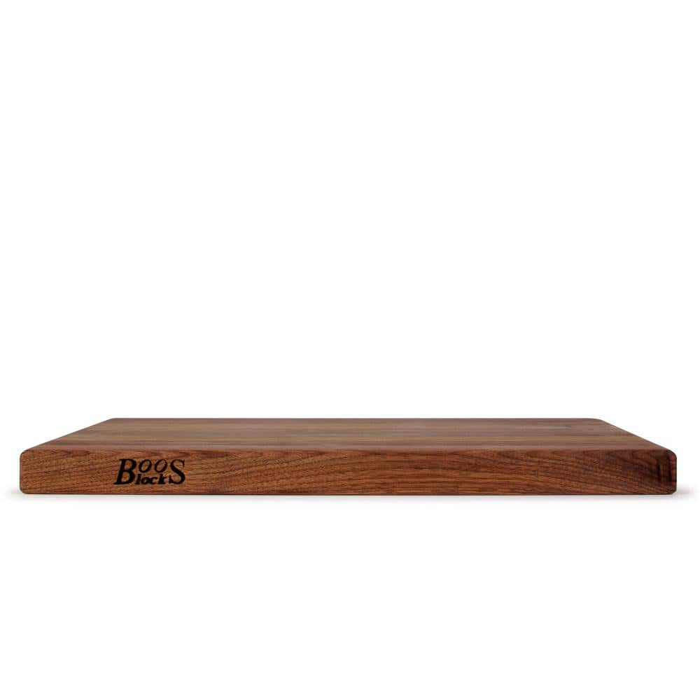 John Boos Large Walnut Reversible Wood Cutting Board