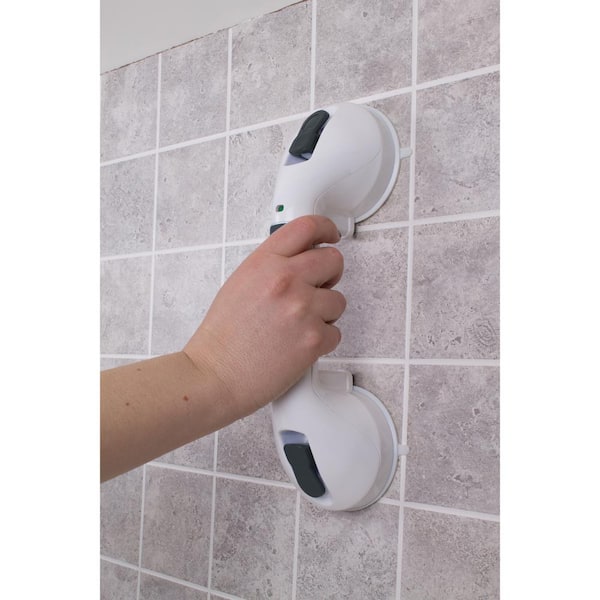 Bath Safe Suction Grip Support Handle Bathroom Tub Shower Toilet