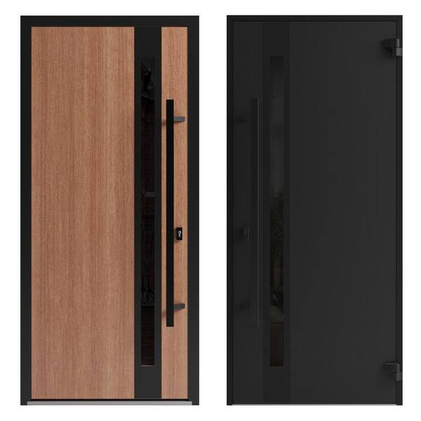 VDOMDOORS 1033 64 in. x 96 in. Left-hand/Inswing 3 Sidelight