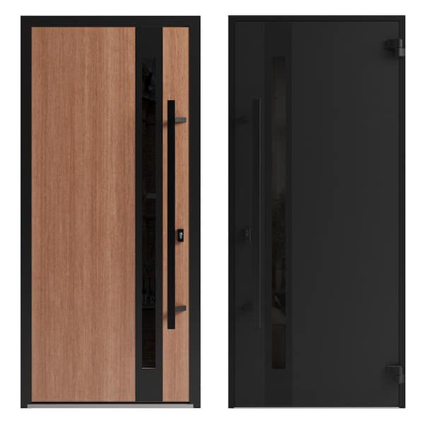 VDOMDOORS 1033 64 in. x 80 in. Right-hand/Inswing 2 Sidelight