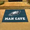 FANMATS Green 2 ft. 3 in. Round Philadelphia Eagles Vintage Area Rug 32656  - The Home Depot