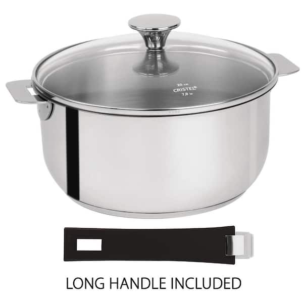 Cristel Mutine Removable Handle - 13-Pc Stainless Steel Cookware