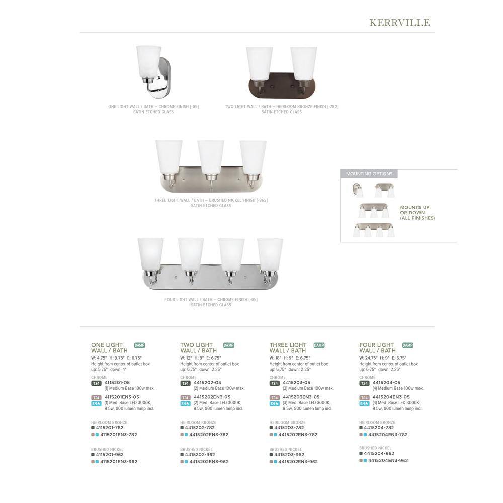 Elegant Brushed Nickel 3-Light Bath Sconce with Satin Etched Glass