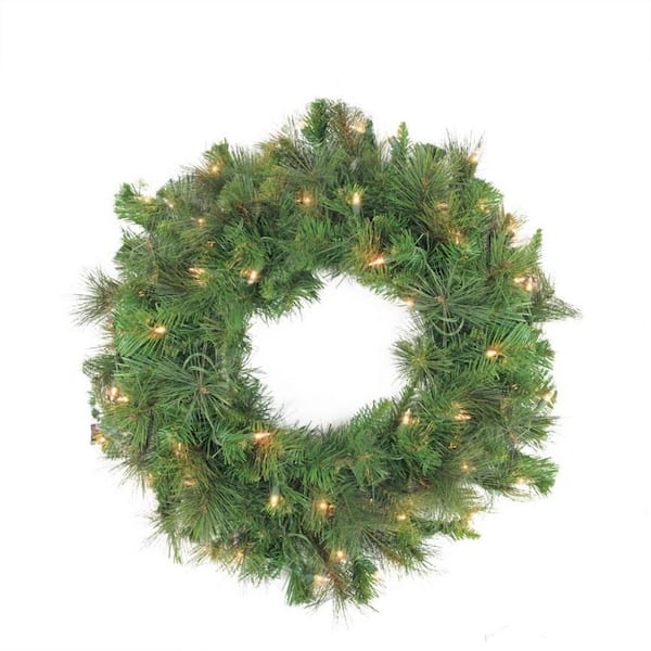 Northlight 60 in. Pre-Lit LED Canyon Pine Artificial Christmas Wreath