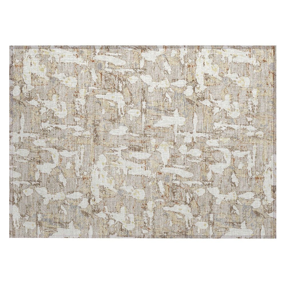 Chantille Machine Washable Indoor/Outdoor Abstract ACN2678 Beige 2 ft. x 3 ft. Accent Rug price history on PriceWatchPro
