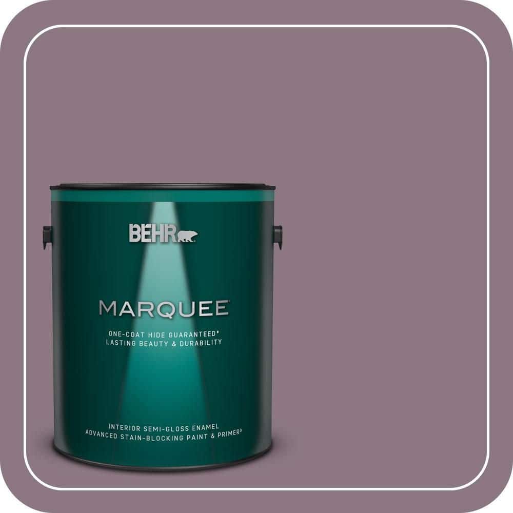 1 gal. #BNC-20 Purple Rubiate Semi-Gloss Enamel Interior Paint & Primer price history on PriceWatchPro