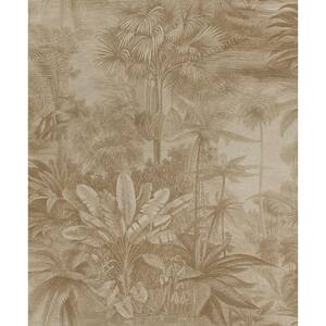 Anamudi Bronze Tropical Canopy Wallpaper Sample