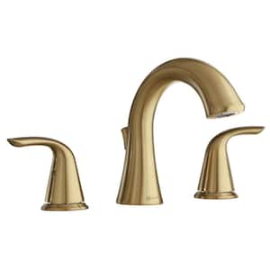 Irena 8 in. Widespread 2-Handle Bathroom Faucet in Brushed Bronze