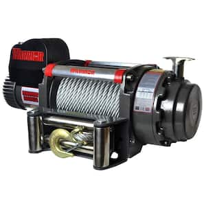 Samurai Series 20,000 lb. Capacity 12-Volt Electric Winch with 85 ft. Steel Cable