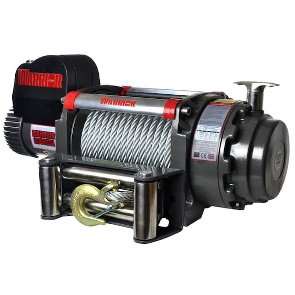 DK2 Samurai Series 20,000 lb. Capacity 12-Volt Electric Winch with 85 ft. Steel Cable