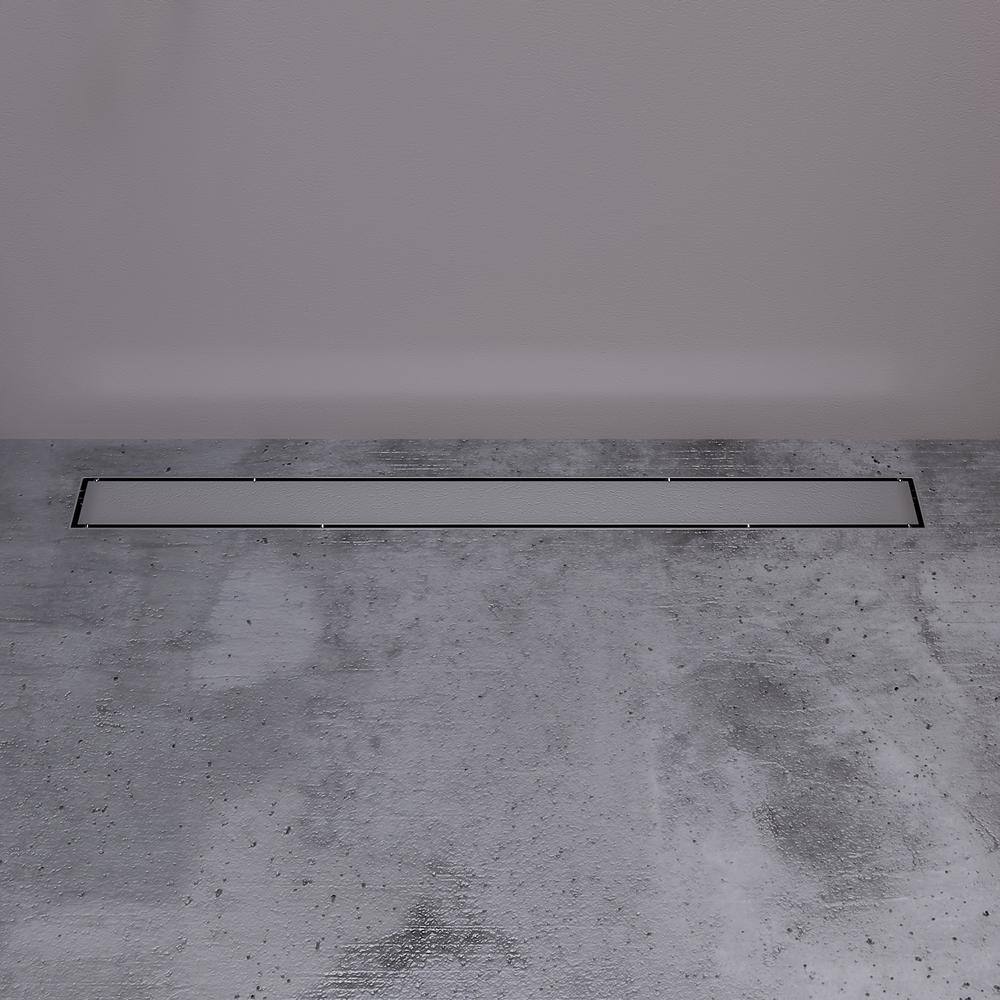 32" Polished Stainless Steel Linear Shower Drain
