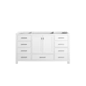 Modero 60 in. Bath Vanity Cabinet without Top in White
