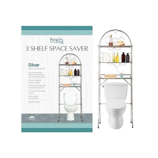 Toilet Space Saver Bathroom Organizer Storage Shelf with Drawers — Myers  Goods Home & Decor