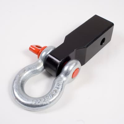 2 in. Class III Receiver Hitch and D-Shackle Kit