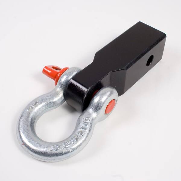 Rugged Ridge 2 in. Class III Receiver Hitch and D-Shackle Kit