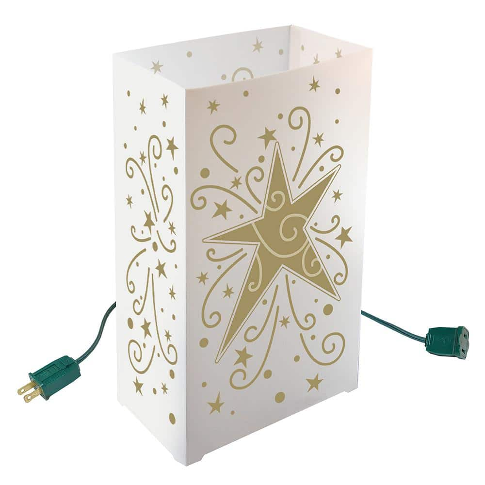 LUMABASE Star Electric Luminaria Kit (Set of 10)