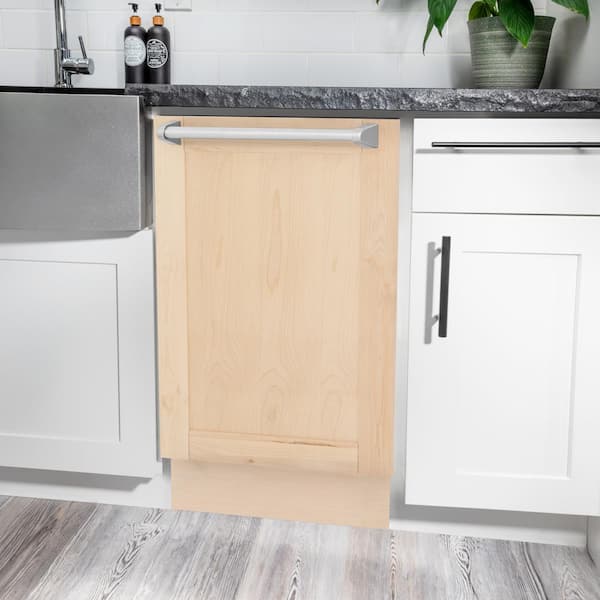 Tallac Series 18 in. Top Control 8-Cycle Tall Tub Dishwasher with 3rd Rack in Unfinished Wood