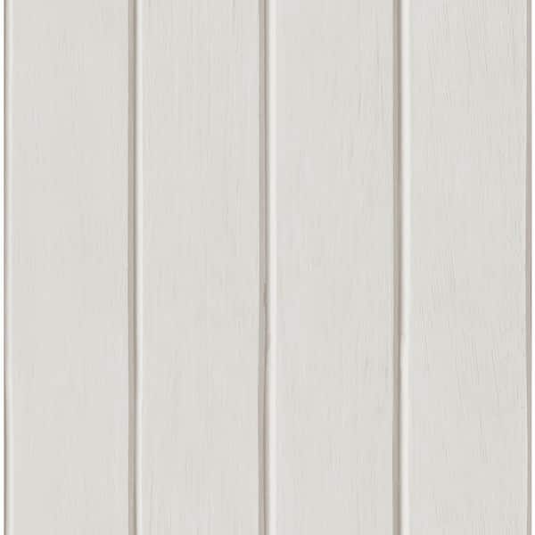 Unbranded Little Explorers 2-Grey Doga Happy Faux Wood Panel Matte Finish Non-Pasted Non-Woven Wallpaper Sample