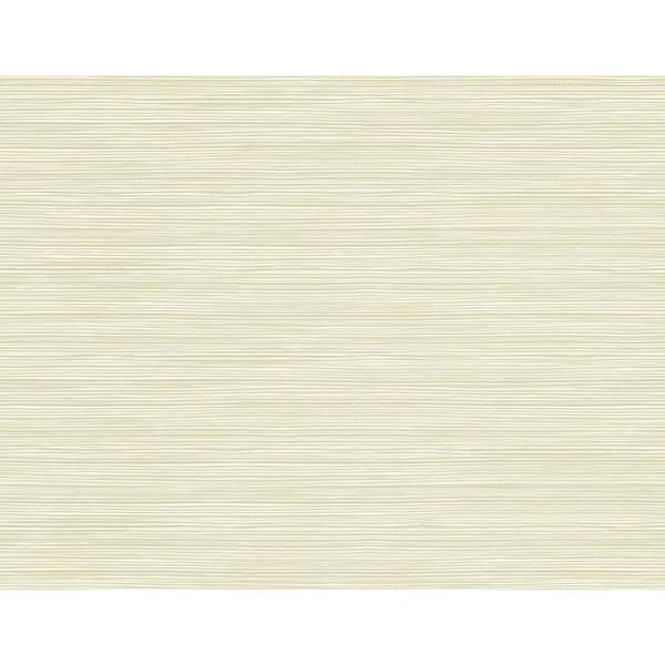 Kenneth James Bondi Cream Grasscloth Texture Vinyl Strippable Wallpaper (Covers 60.8 sq. ft.)