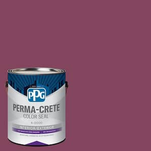 Color Seal 1 gal. PPG1044-7 Wild Plum Satin Interior/Exterior Concrete Stain