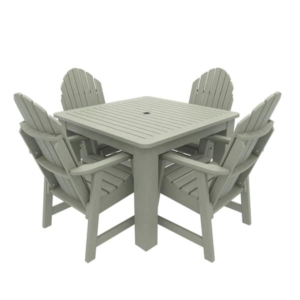 Highwood Muskoka 5-Pieces Square Bistro Dining Set