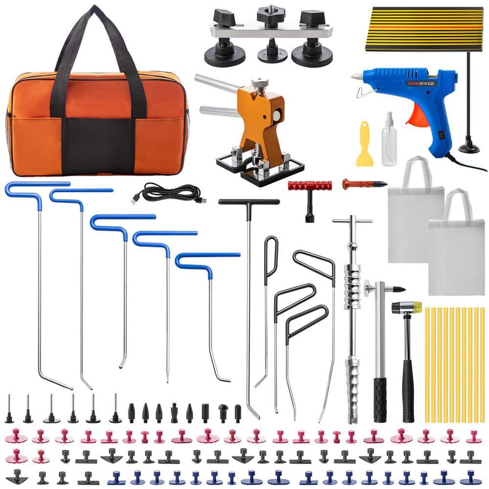 Paintless Dent Removal Rods, 89 PCS Paintless Dent Repair Tools, Golden Lifter Puller Car Dent Repair Kit, Kit -  SKYSHALO, RMuoYLyGy9Ws1dw