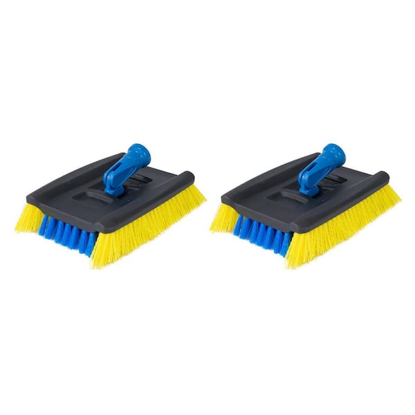 Lock-On Wood and Composite Deck Brush (2-Pack)