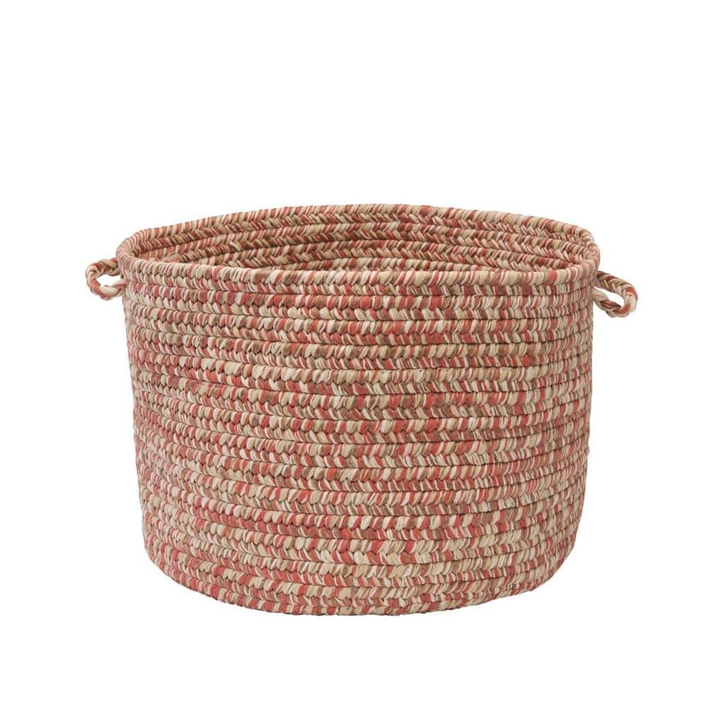 Tweed Porcelain Rose Round 18 in. x 18 in. x 12 in.