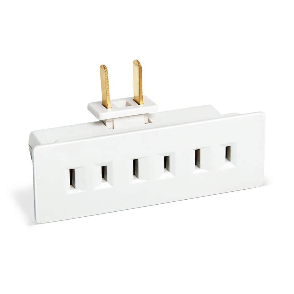 15 Amp 3-Outlet 2-Prong AC/DC Adapter Swivel Wall Tap price history on PriceWatchPro