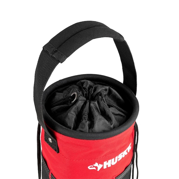Husky 5 in. 10 Pocket Utility Sack Tool Bag HD50200-TH - The Husky 5 in. 10 Pocket Utility Sack Tool Bag HD50200-TH - The