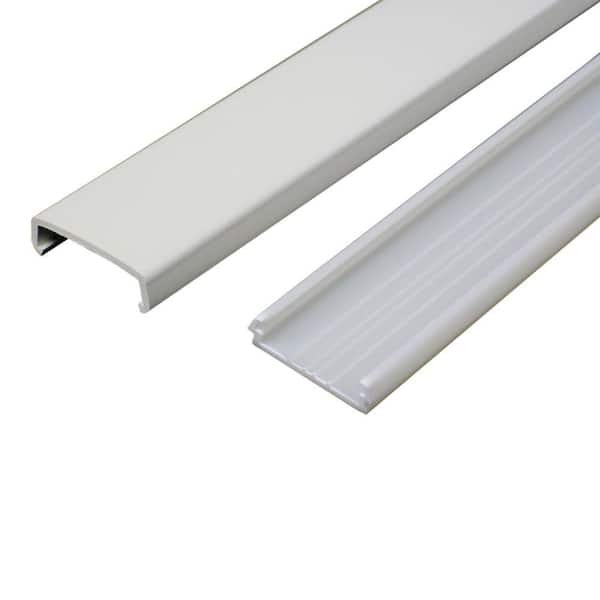 Legrand Wiremold Non-Metallic PVC Raceway 5 ft. Ivory Wire Channel