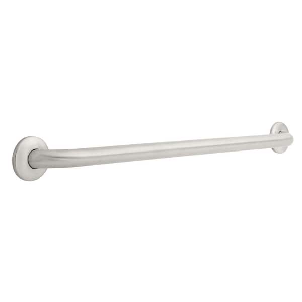 Franklin Brass 30 in. x 1-1/4 in. Concealed Screw ADA-Compliant Grab Bar in Stainless