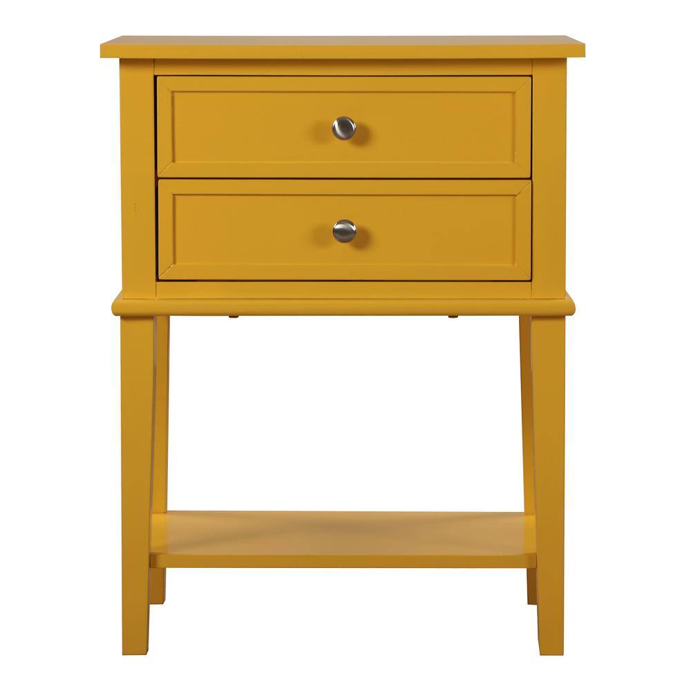 target yellow nightstand