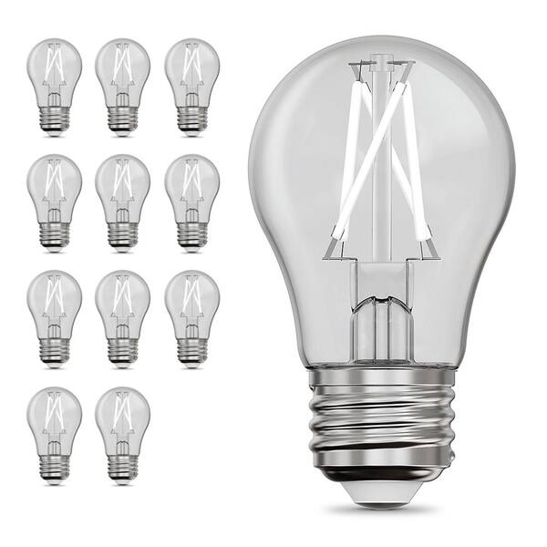 Feit Electric 40-Watt Equivalent A15 Dimmable White Filament CEC