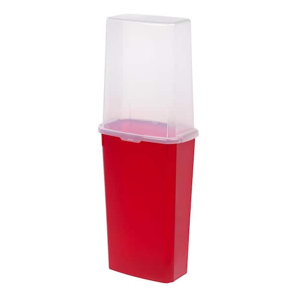 IRIS 40 in. Wrapping Paper Storage Bin in Red